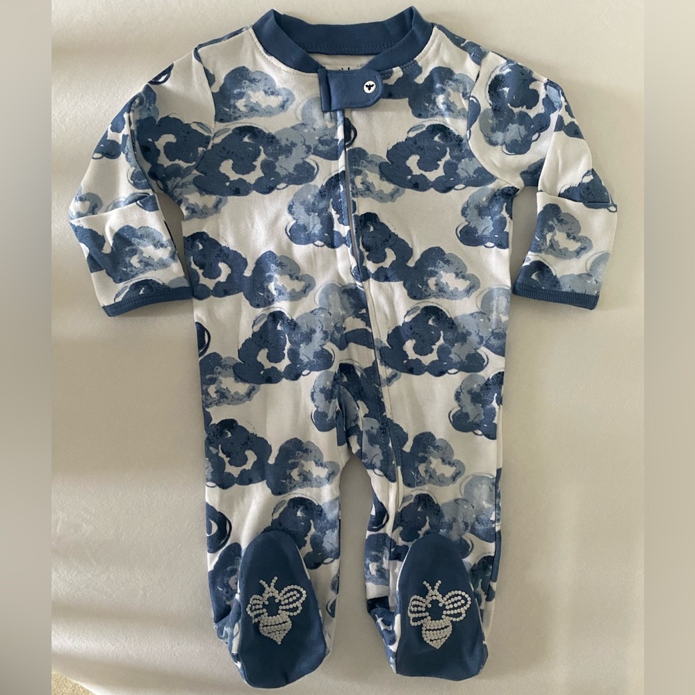 Burt’s Bees, Newborn, Foot & Play Pajama **NEVER WORN
